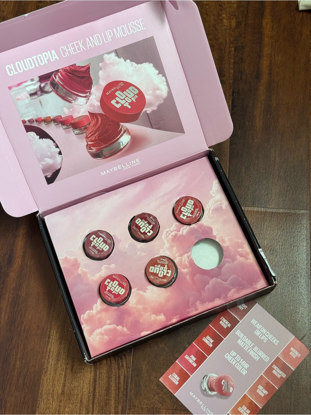MAYBELLINE CLOUDTOPIA CHEEK AND LIP MOUSSE • ALL NEW